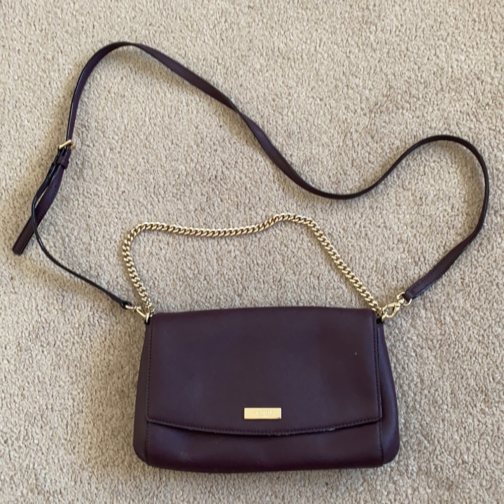 Dark plum Kate spade bag - Picture 3 of 6